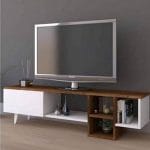 وحدة تليفزيون 30×150 سم – بنى أبيض – TV05