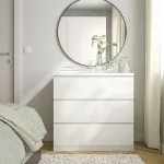 وحدة ادراج 3 درج 42×70 سم - ابيض -  KmO17