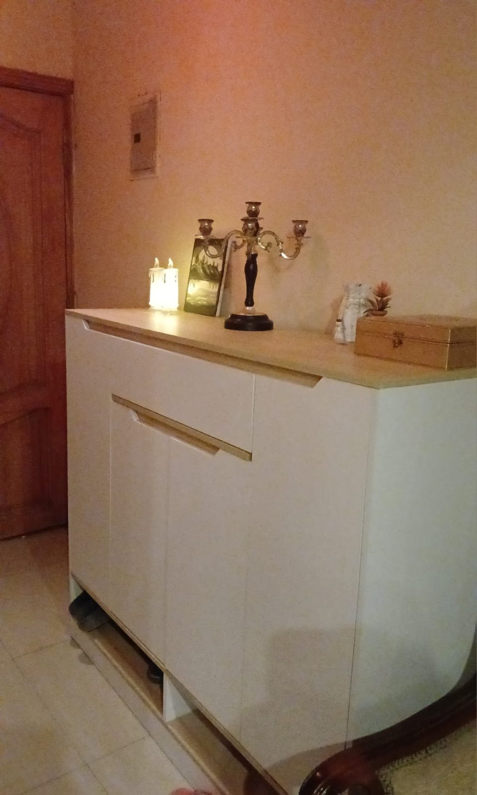 2024/11/1000230093.jpg جزامة 4 ضلفة 120×140 سم - ابيض بيج - G106 - الصورة 3