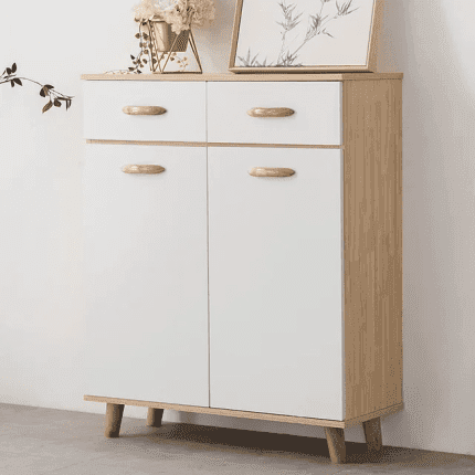 جزامة درفتين 120×80 سم - بيح  أبيض - G256