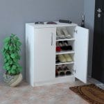 جزامة 2 ضلفة 80×90 سم - أبيض - G-320