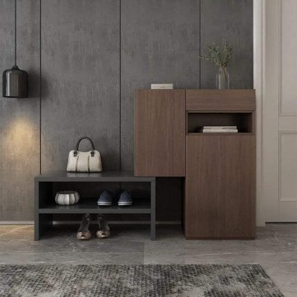 جزامه مودرن 130*110 بني G-605