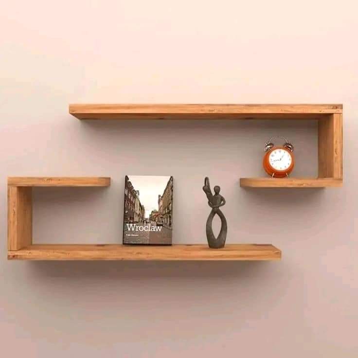 FB_IMG_1711348313175 أرفف ديكور قطعتين JKL-04 - الصورة 1