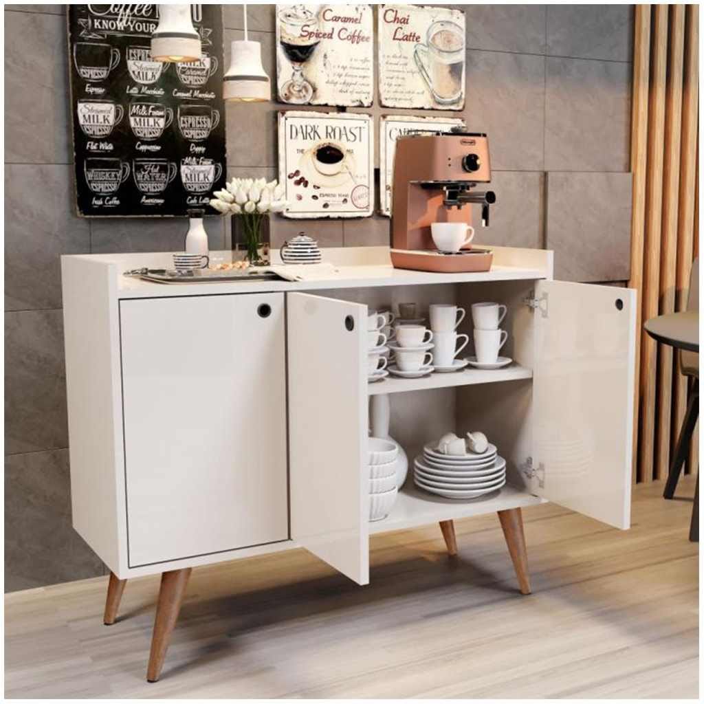 c.wh.90_copy__1 كوفي كورنر 3 درفة أبيض 120×90سم - C - 03 - الصورة 1