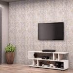 وحدة تليفزيون 30×120 سم – أبيض – TV058