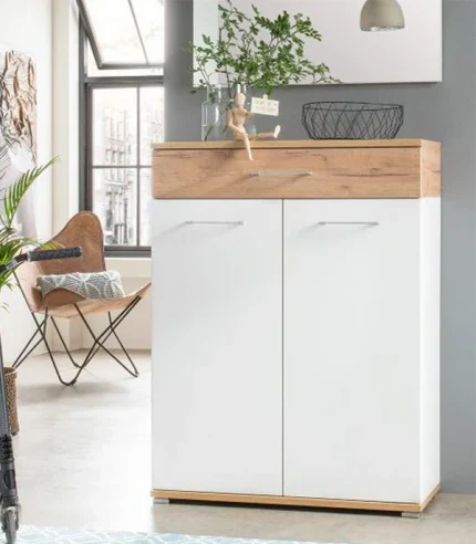 جزامة 2 ضلفة 80×120 سم - ابيض بيج - G115