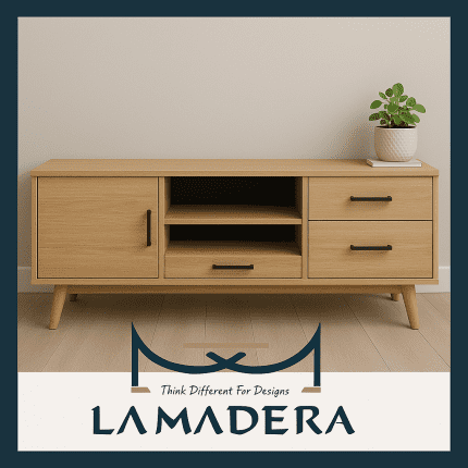 ترابيزة شاشه مقاس 160*40*60 بيج - كود -w6506