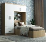 غرفة نوم أطفال بيج مع أبيض– Room 0071