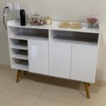 ⁦كوفي كورنر 3 درفة ابيض  120×90سم - C - 42⁩ - الصورة ⁦2⁩